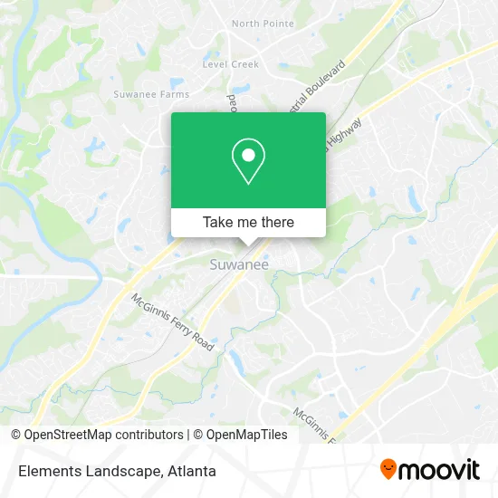 Elements Landscape map