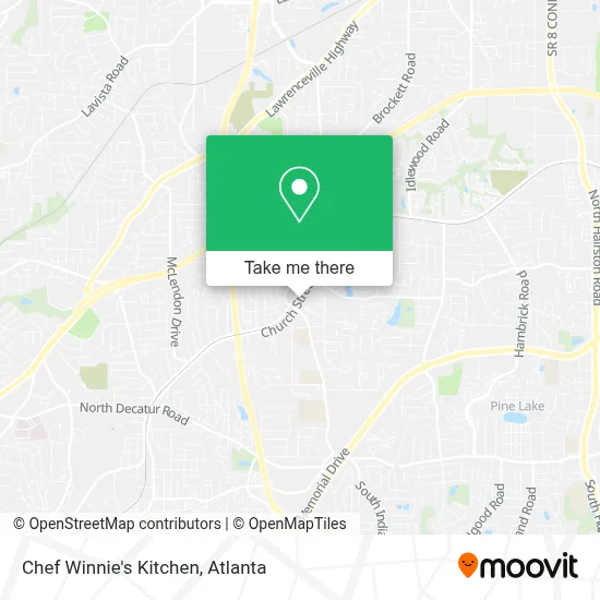 Chef Winnie's Kitchen map