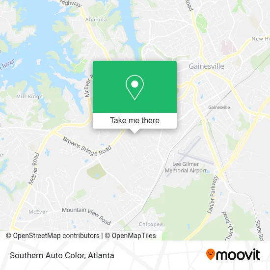 Southern Auto Color map