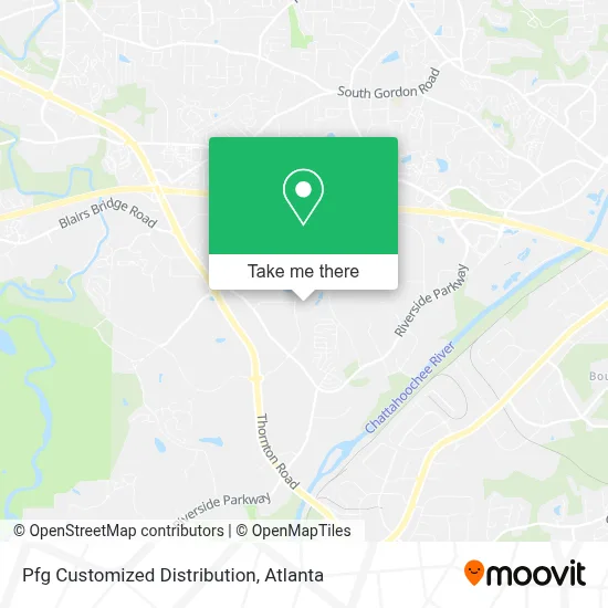 Pfg Customized Distribution map