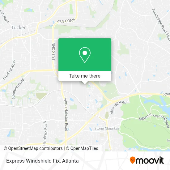 Express Windshield Fix map