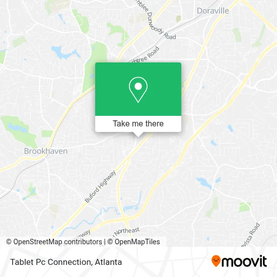 Tablet Pc Connection map