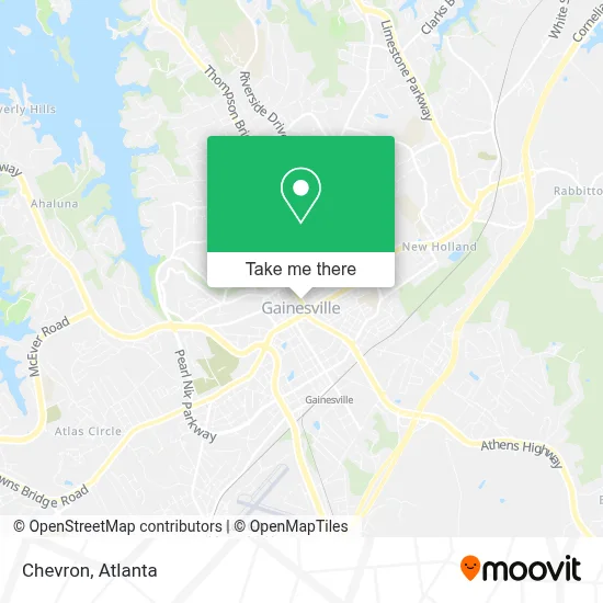 Chevron map