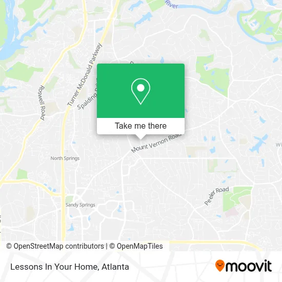 Lessons In Your Home map