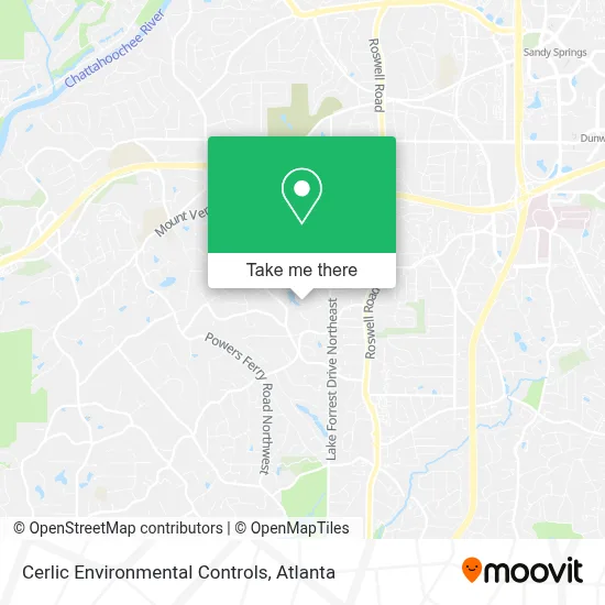 Cerlic Environmental Controls map