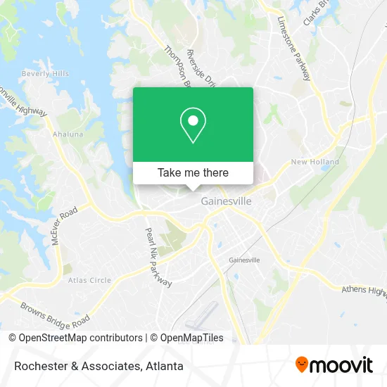 Rochester & Associates map
