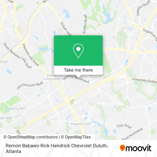 Remon Bebawy-Rick Hendrick Chevrolet Duluth map