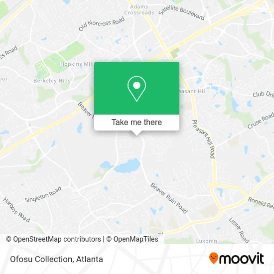 Ofosu Collection map