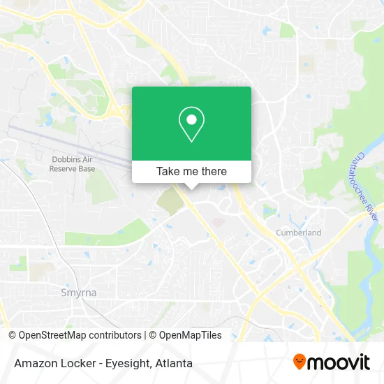 Amazon Locker - Eyesight map