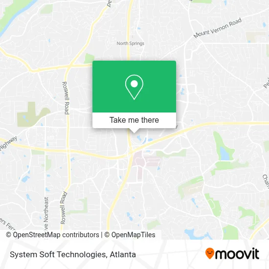 System Soft Technologies map