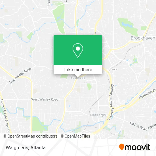 Walgreens map