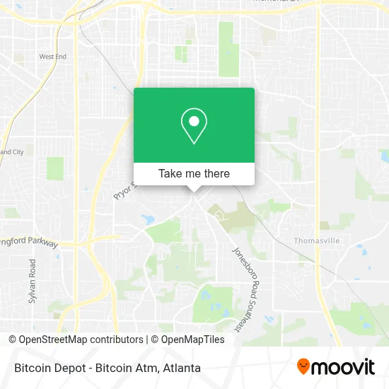 Bitcoin Depot - Bitcoin Atm map