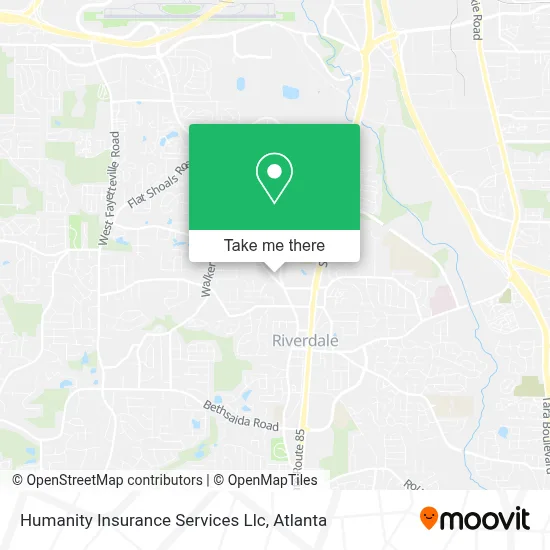 Humanity Insurance Services Llc map
