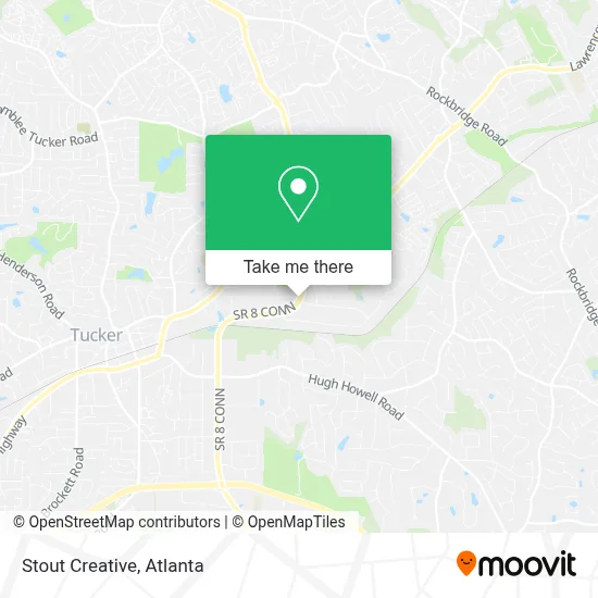 Stout Creative map