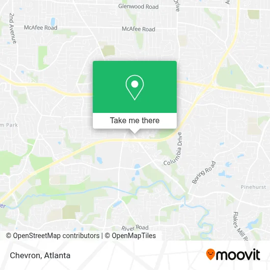 Chevron map