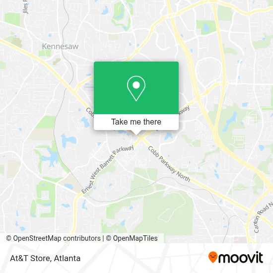 At&T Store map