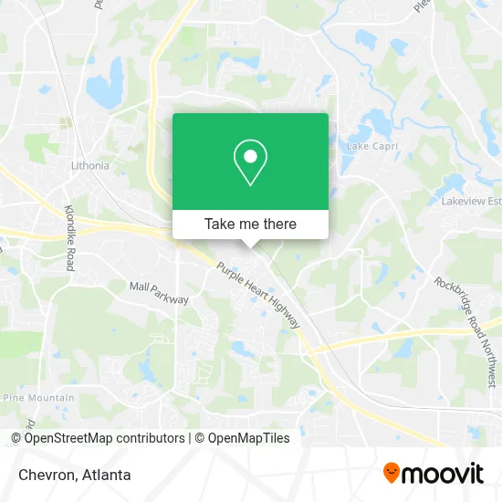 Chevron map