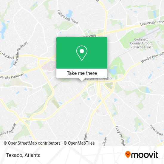 Texaco map