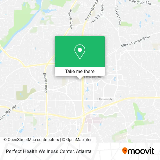 Perfect Health Wellness Center map