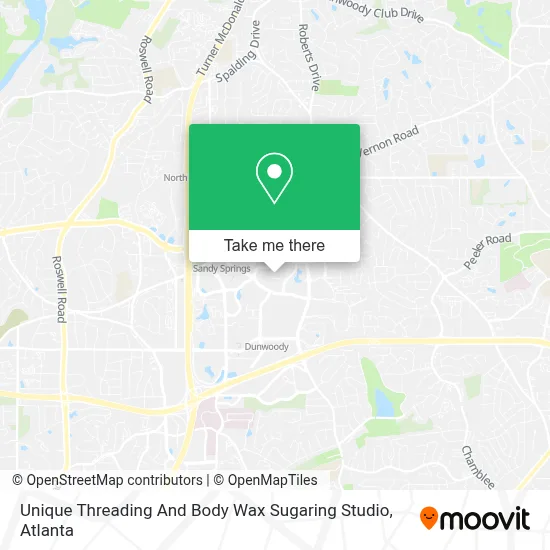 Unique Threading And Body Wax Sugaring Studio map