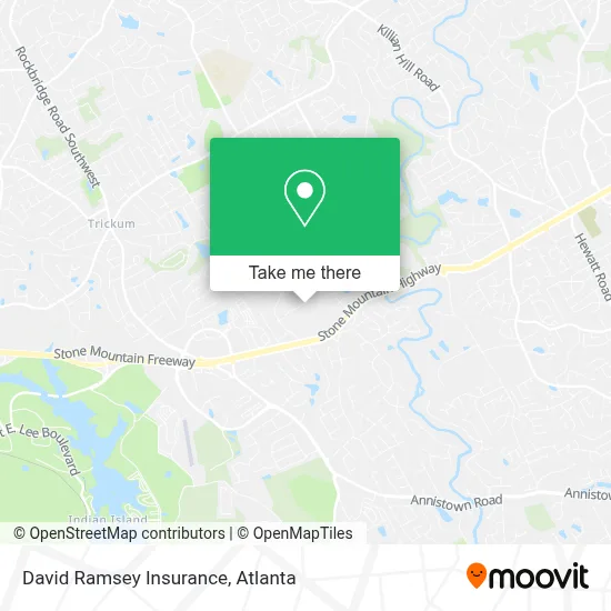 David Ramsey Insurance map