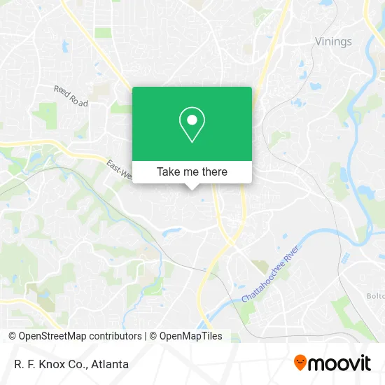 R. F. Knox Co. map