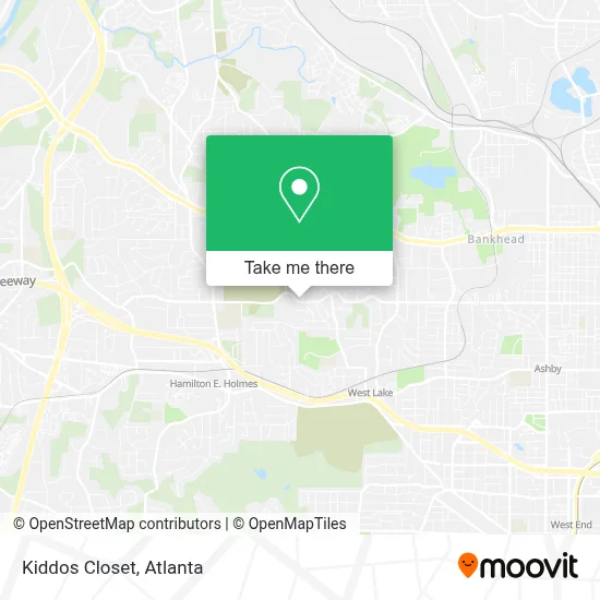 Kiddos Closet map
