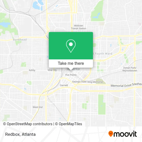 Redbox map
