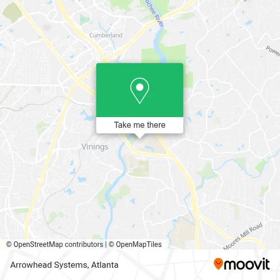 Arrowhead Systems map