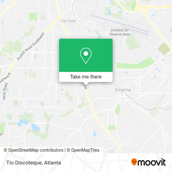 Tio Discoteque map