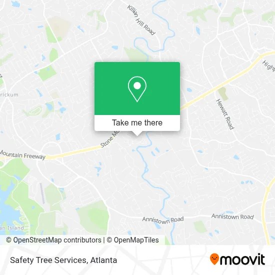 Safety Tree Services map