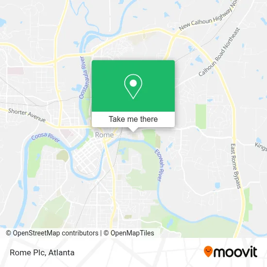 Rome Plc map