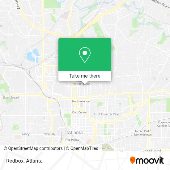 Redbox map