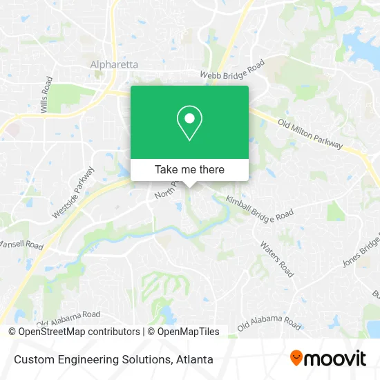 Custom Engineering Solutions map