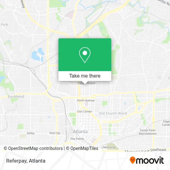 Referpay map