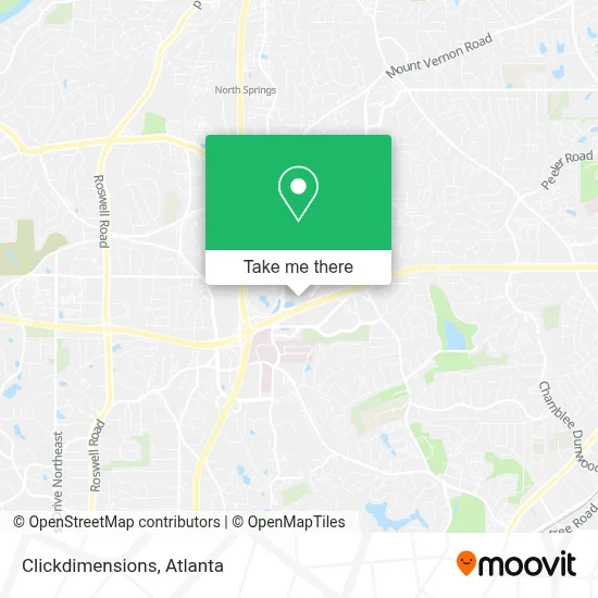 Clickdimensions map
