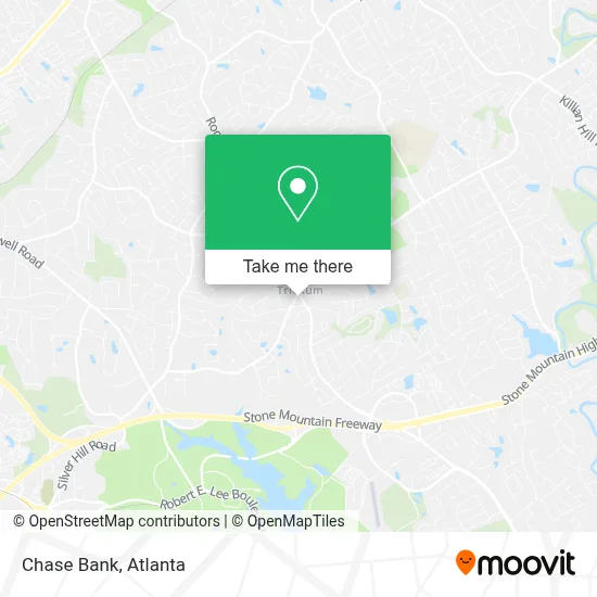 Chase Bank map