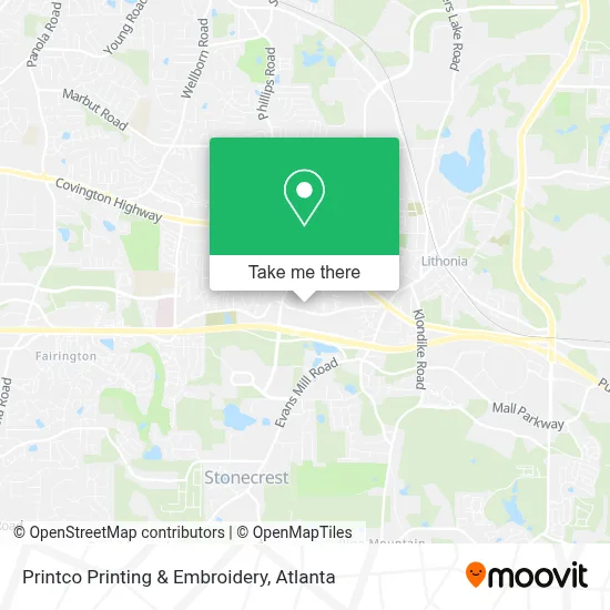 Printco Printing & Embroidery map