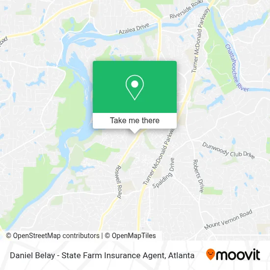 Daniel Belay - State Farm Insurance Agent map