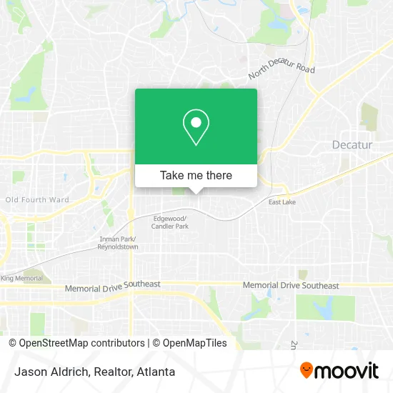 Jason Aldrich, Realtor map
