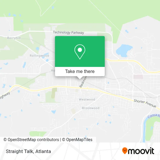 Straight Talk map