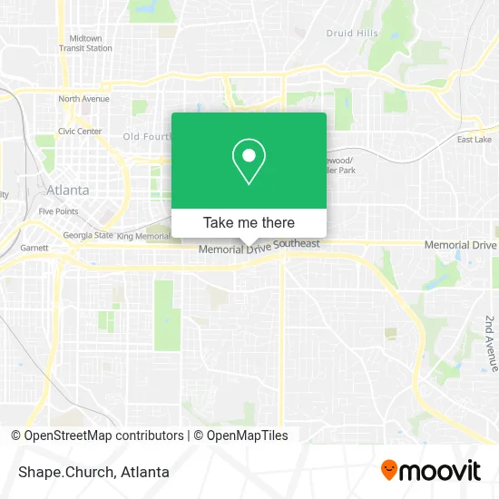 Shape.Church map