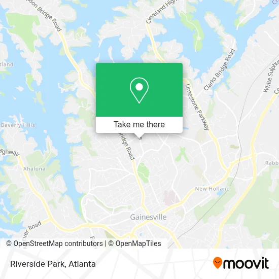 Riverside Park map