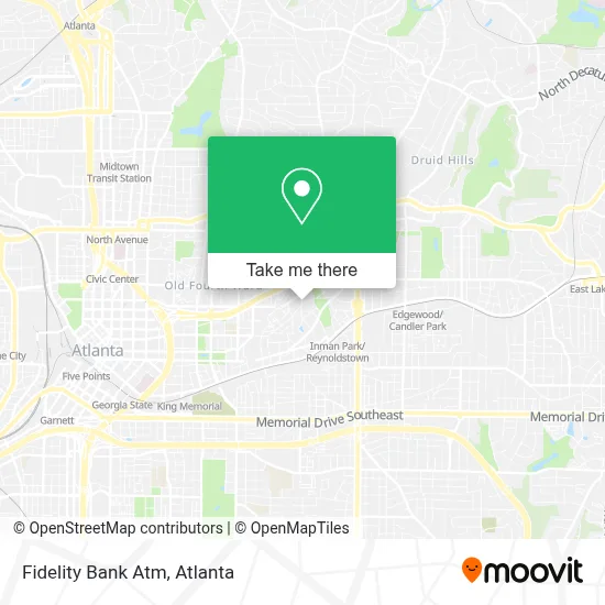 Fidelity Bank Atm map
