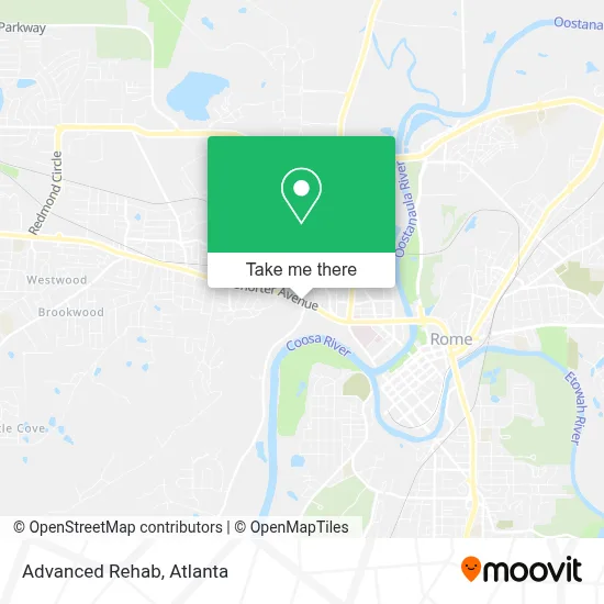Advanced Rehab map