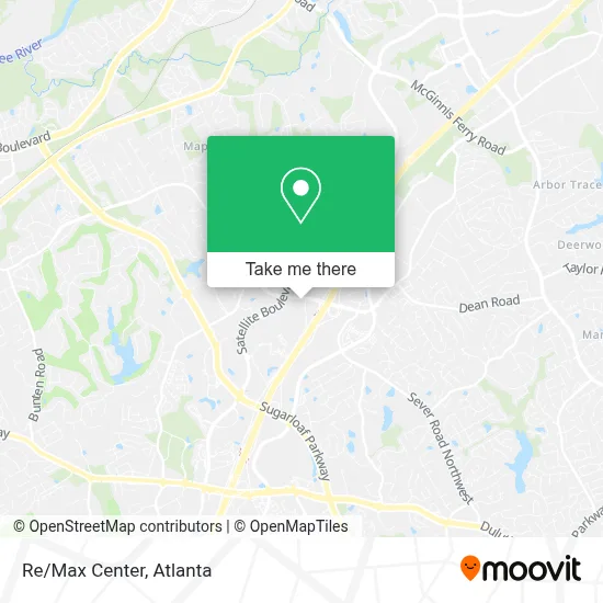 Re/Max Center map