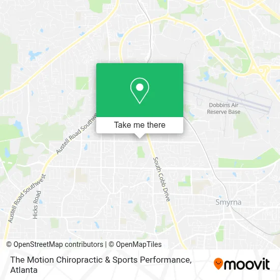 The Motion Chiropractic & Sports Performance map