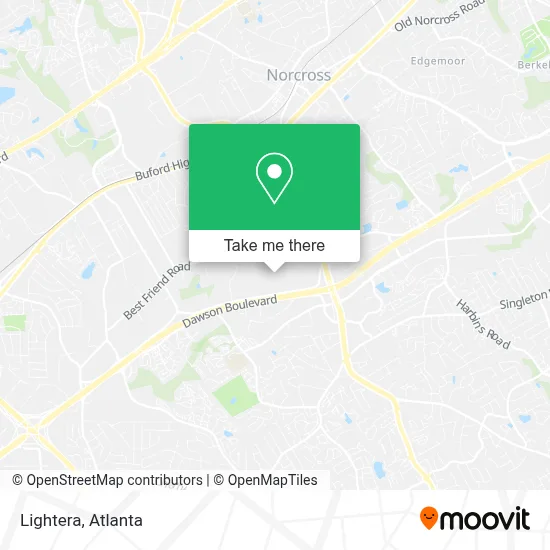 Lightera map