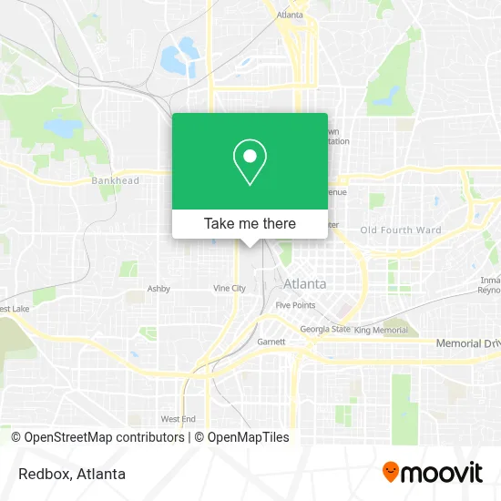 Redbox map