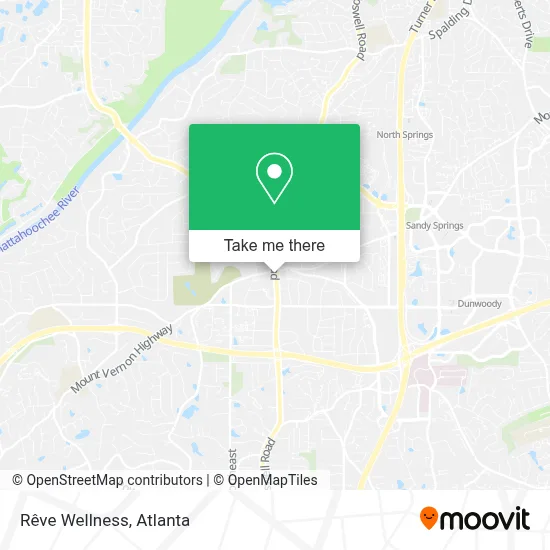 Rêve Wellness map